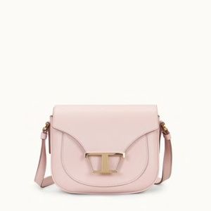 NWT TOD'S CROSSBODY IN LEATHER MICRO - PINK
